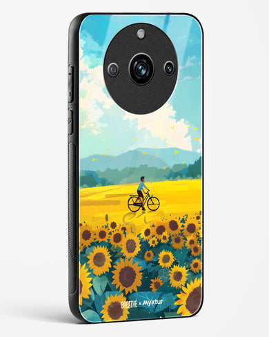 Sunflower Trails [BREATHE] Glass Case Phone Cover (Realme)