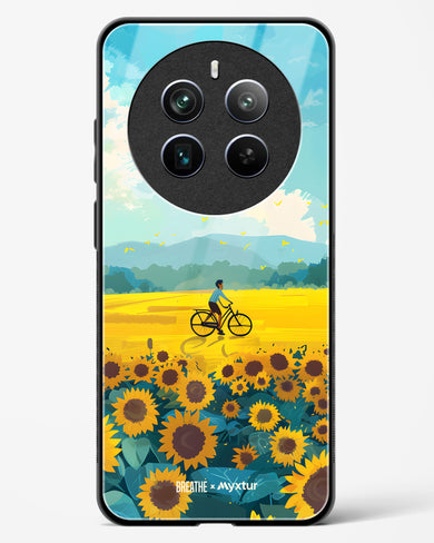 Sunflower Trails [BREATHE] Glass Case Phone Cover (Realme)