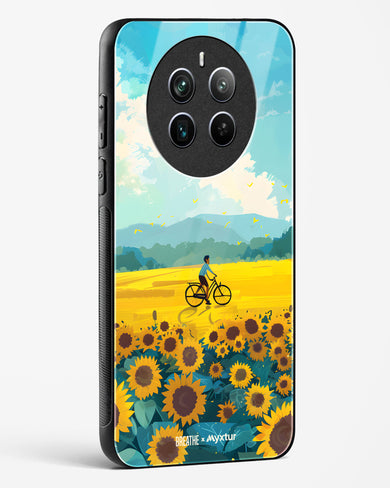 Sunflower Trails [BREATHE] Glass Case Phone Cover (Realme)