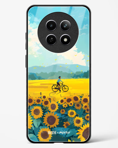 Sunflower Trails [BREATHE] Glass Case Phone Cover (Realme)