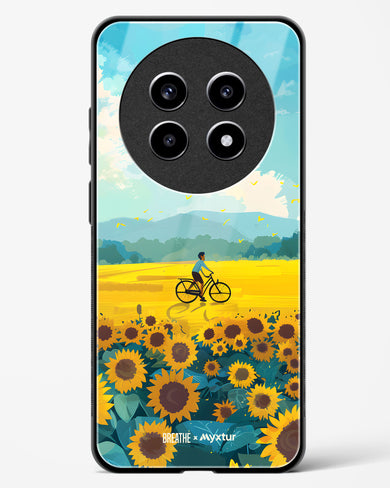 Sunflower Trails [BREATHE] Glass Case Phone Cover (Realme)