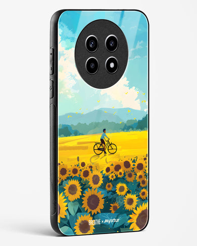Sunflower Trails [BREATHE] Glass Case Phone Cover (Realme)