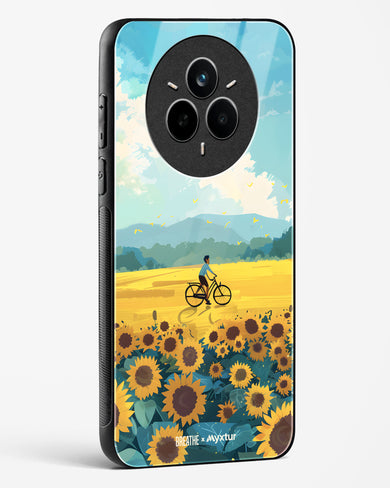Sunflower Trails [BREATHE] Glass Case Phone Cover (Realme)