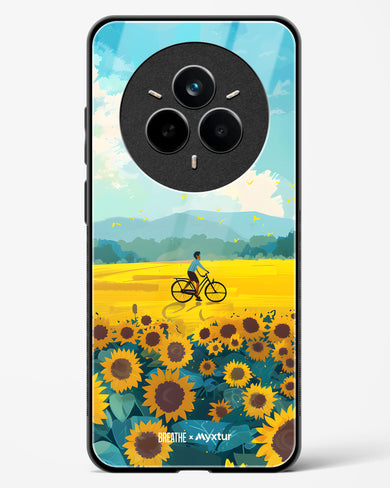 Sunflower Trails [BREATHE] Glass Case Phone Cover (Realme)