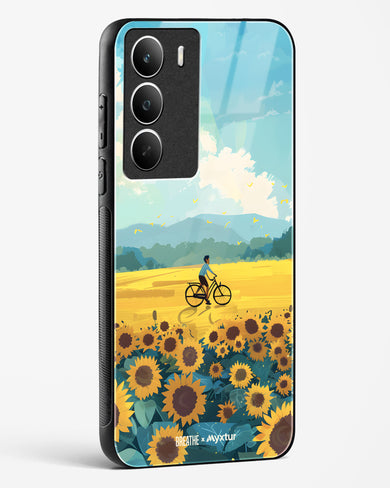 Sunflower Trails [BREATHE] Glass Case Phone Cover (Realme)