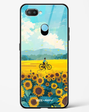 Sunflower Trails [BREATHE] Glass Case Phone Cover (Realme)