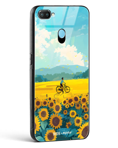 Sunflower Trails [BREATHE] Glass Case Phone Cover (Realme)