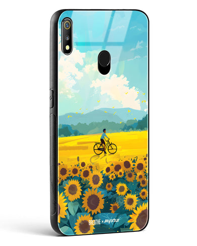 Sunflower Trails [BREATHE] Glass Case Phone Cover (Realme)