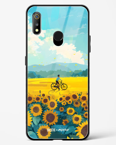 Sunflower Trails [BREATHE] Glass Case Phone Cover (Realme)