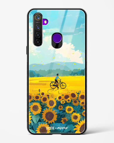 Sunflower Trails [BREATHE] Glass Case Phone Cover (Realme)