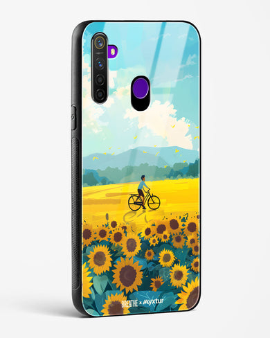 Sunflower Trails [BREATHE] Glass Case Phone Cover (Realme)