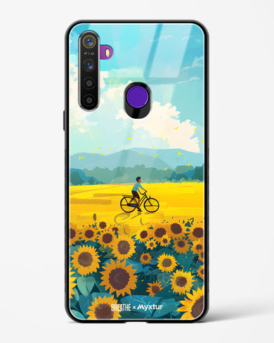 Sunflower Trails [BREATHE] Glass Case Phone Cover (Realme)