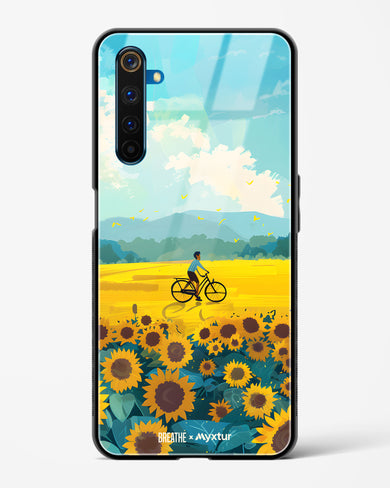 Sunflower Trails [BREATHE] Glass Case Phone Cover (Realme)