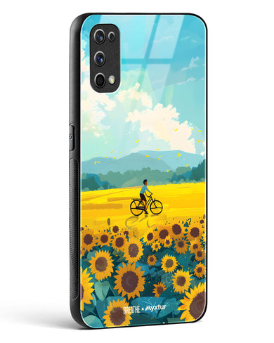 Sunflower Trails [BREATHE] Glass Case Phone Cover (Realme)