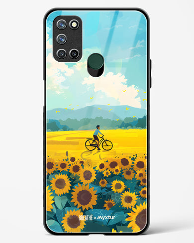 Sunflower Trails [BREATHE] Glass Case Phone Cover (Realme)