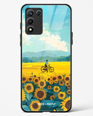 Sunflower Trails [BREATHE] Glass Case Phone Cover (Realme)
