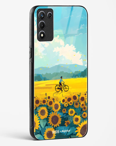 Sunflower Trails [BREATHE] Glass Case Phone Cover (Realme)