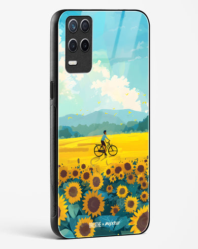 Sunflower Trails [BREATHE] Glass Case Phone Cover (Realme)