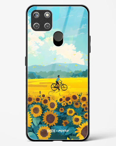 Sunflower Trails [BREATHE] Glass Case Phone Cover (Realme)