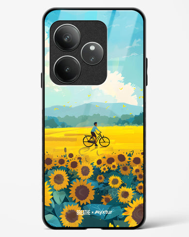 Sunflower Trails [BREATHE] Glass Case Phone Cover (Realme)