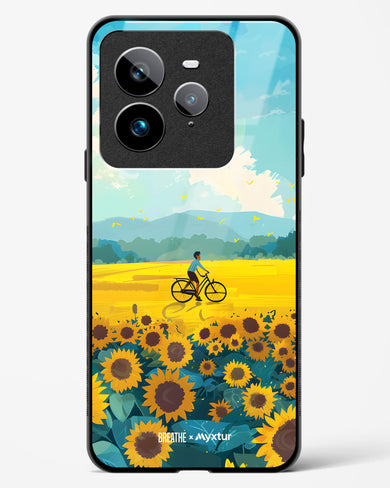 Sunflower Trails [BREATHE] Glass Case Phone Cover (Realme)