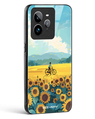 Sunflower Trails [BREATHE] Glass Case Phone Cover (Realme)