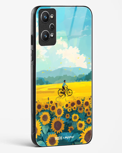 Sunflower Trails [BREATHE] Glass Case Phone Cover (Realme)