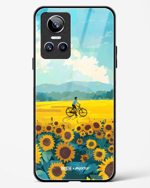 Sunflower Trails [BREATHE] Glass Case Phone Cover (Realme)