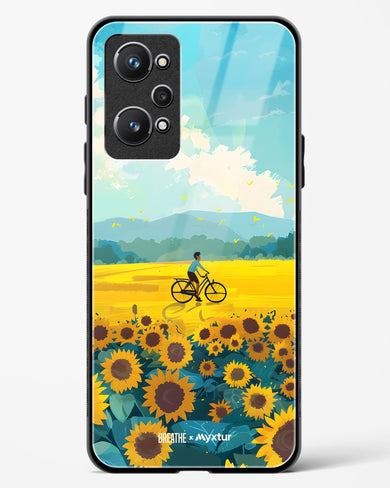 Sunflower Trails [BREATHE] Glass Case Phone Cover (Realme)