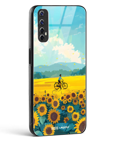 Sunflower Trails [BREATHE] Glass Case Phone Cover (Realme)