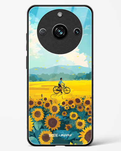 Sunflower Trails [BREATHE] Glass Case Phone Cover (Realme)