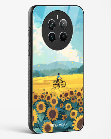 Sunflower Trails [BREATHE] Glass Case Phone Cover (Realme)