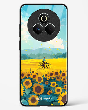 Sunflower Trails [BREATHE] Glass Case Phone Cover (Realme)