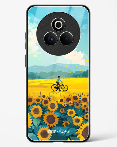 Sunflower Trails [BREATHE] Glass Case Phone Cover (Realme)