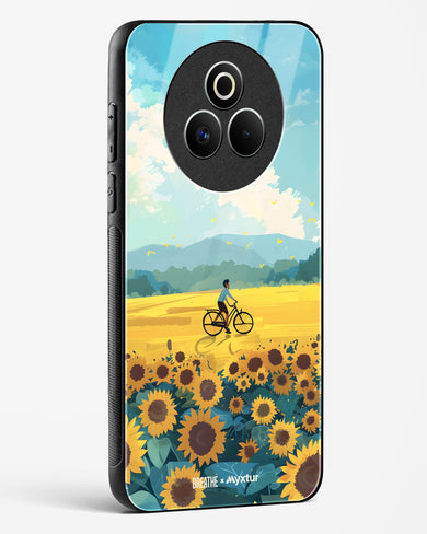 Sunflower Trails [BREATHE] Glass Case Phone Cover (Realme)