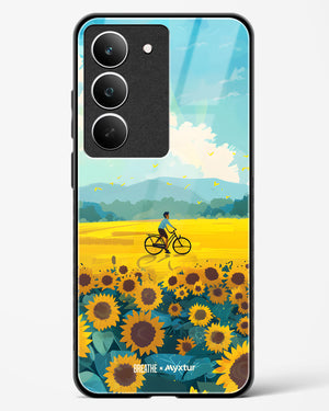 Sunflower Trails [BREATHE] Glass Case Phone Cover (Realme)
