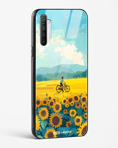 Sunflower Trails [BREATHE] Glass Case Phone Cover (Realme)