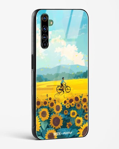 Sunflower Trails [BREATHE] Glass Case Phone Cover (Realme)