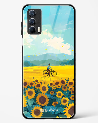 Sunflower Trails [BREATHE] Glass Case Phone Cover (Realme)