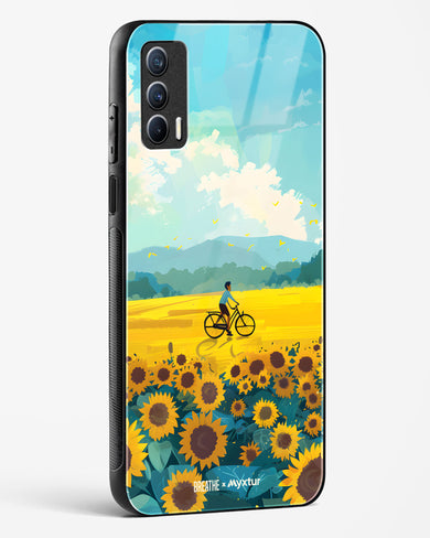 Sunflower Trails [BREATHE] Glass Case Phone Cover (Realme)