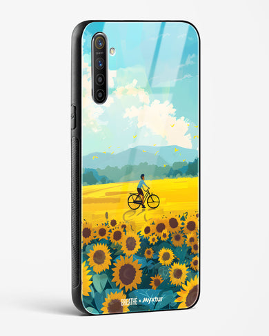 Sunflower Trails [BREATHE] Glass Case Phone Cover (Realme)