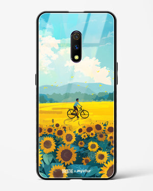 Sunflower Trails [BREATHE] Glass Case Phone Cover (Realme)