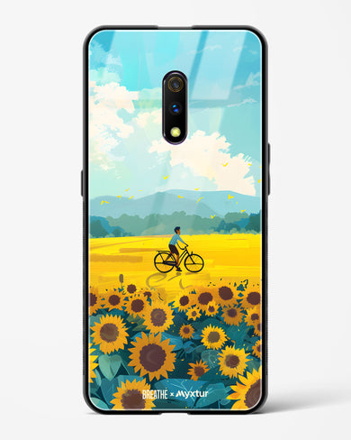 Sunflower Trails [BREATHE] Glass Case Phone Cover (Realme)