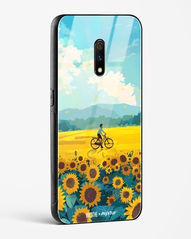 Sunflower Trails [BREATHE] Glass Case Phone Cover (Realme)