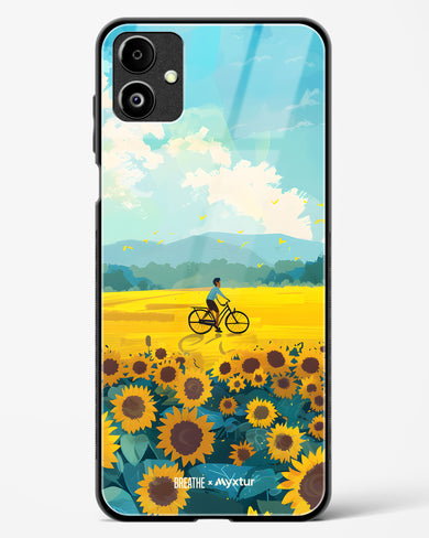 Sunflower Trails [BREATHE] Glass Case Phone Cover (Samsung)