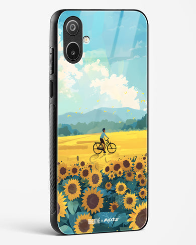 Sunflower Trails [BREATHE] Glass Case Phone Cover (Samsung)