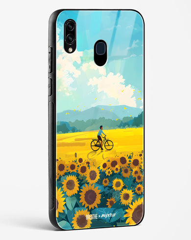 Sunflower Trails [BREATHE] Glass Case Phone Cover (Samsung)