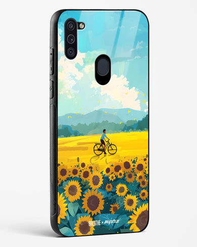 Sunflower Trails [BREATHE] Glass Case Phone Cover (Samsung)