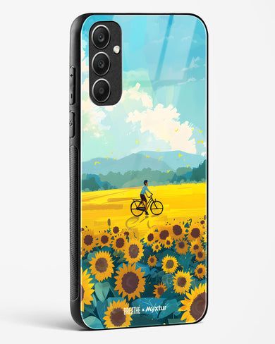 Sunflower Trails [BREATHE] Glass Case Phone Cover (Samsung)