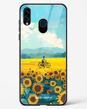 Sunflower Trails [BREATHE] Glass Case Phone Cover (Samsung)